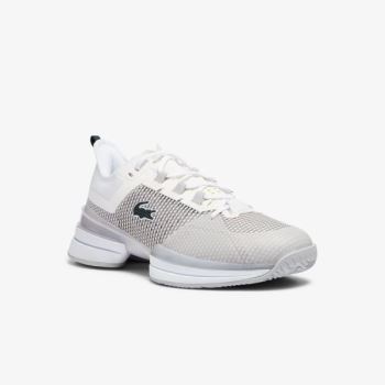 Lacoste AG-LT 21 Ultra Textile Sneakers Pánské - Tenisky Bílé / Šedé | CZ-0ySJN8